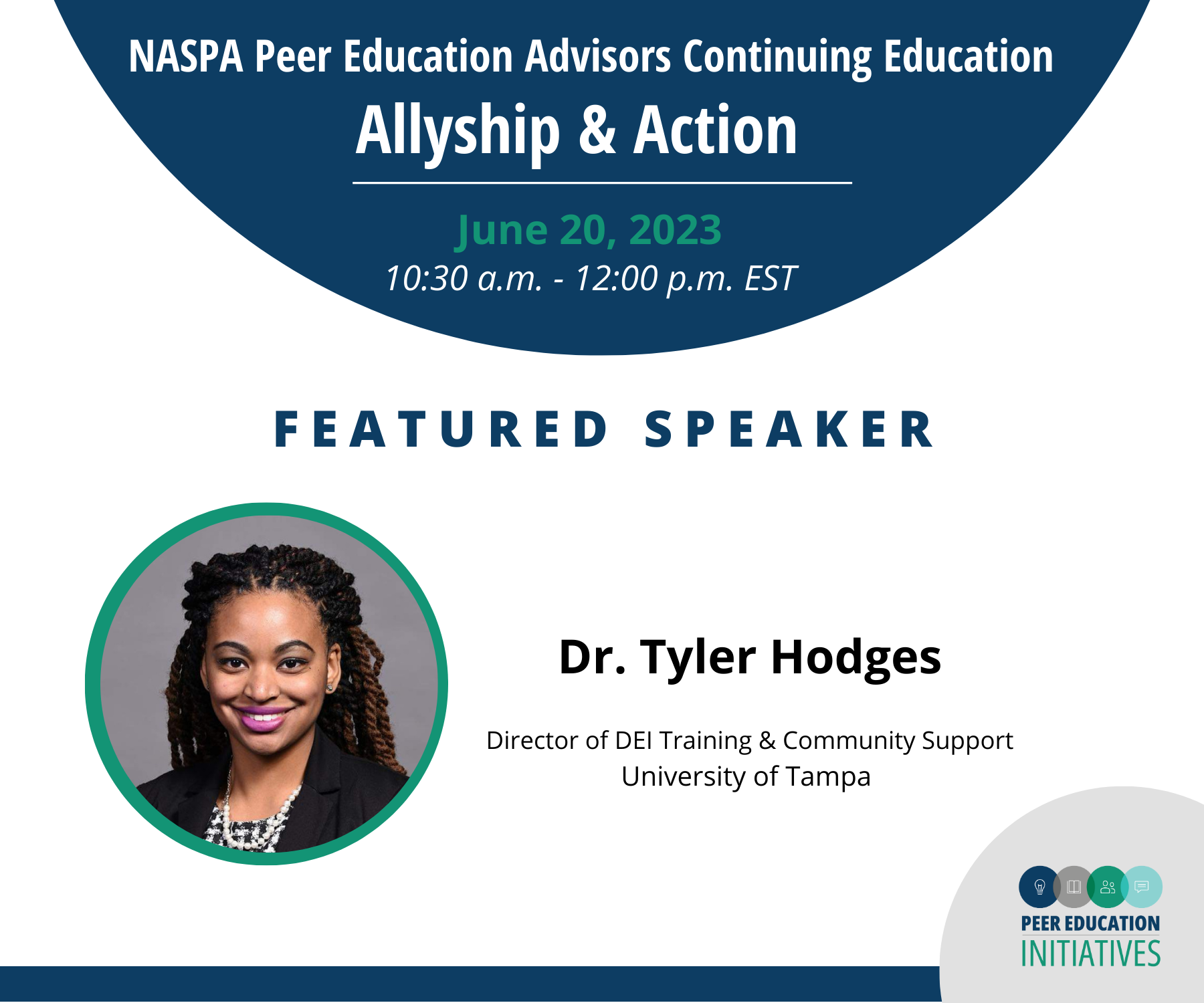 NASPA Peer Education Advisors Continuing Education: Allyship & Action